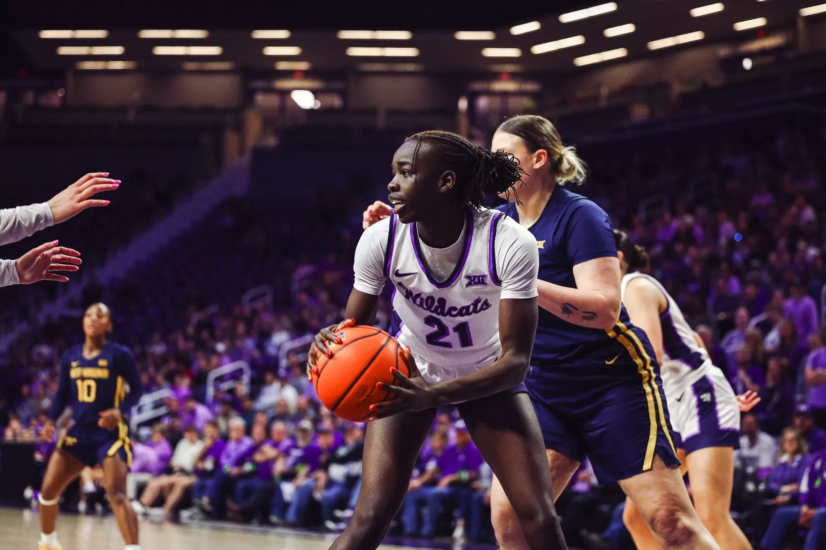 #10 K-State defeats #22 WVU in overtime 73-64 on 2/21/24