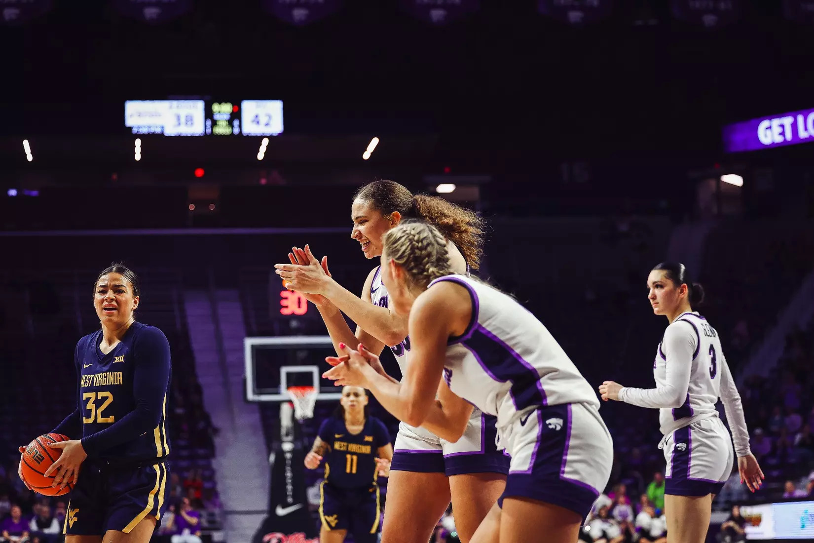 #10 K-State defeats #22 WVU in overtime 73-64 on 2/21/24