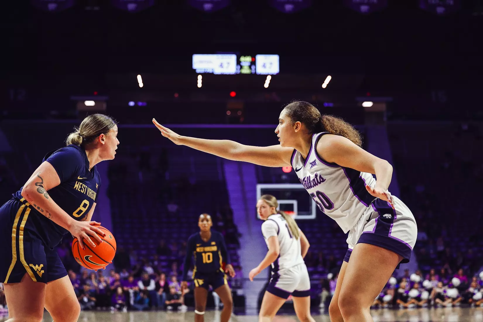 #10 K-State defeats #22 WVU in overtime 73-64 on 2/21/24