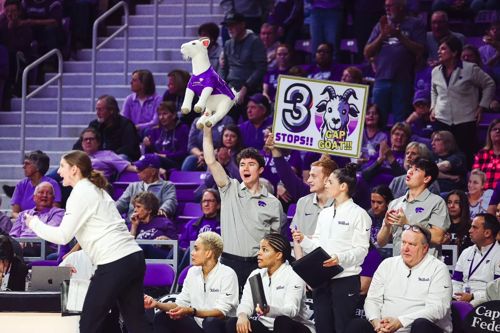 #10 K-State defeats #22 WVU in overtime 73-64 on 2/21/24