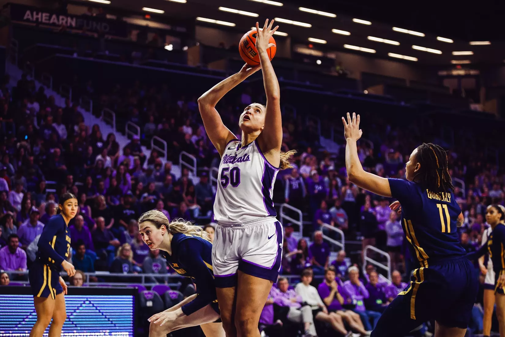 #10 K-State defeats #22 WVU in overtime 73-64 on 2/21/24