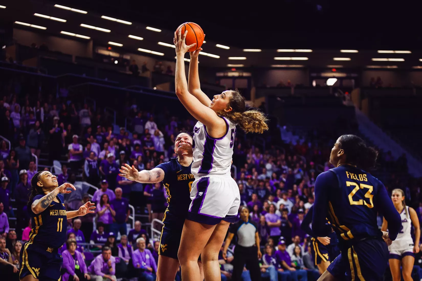 #10 K-State defeats #22 WVU in overtime 73-64 on 2/21/24