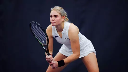 Charlotte Keitel against Drake on Jan. 26 at Body First Tennis Center