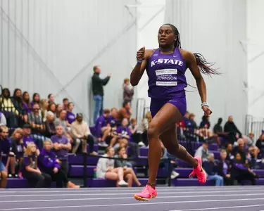 K-State Track and Field opens their first home meet in the new indoor facility with the Austra Skujyte Women's Pentathlon/Steve Fritz Men's Heptathlon Multis Meet.