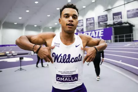 K-State Track and Field hosts the DeLoss Dodds Invitational at the new K-State Indoor Track and Field Facility on February 2nd and 3rd, 2024 / Manhattan, Kansas