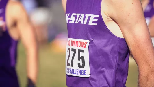 Men's cross country at the Bob Timmons Challenge on Sept. 2 in Lawrence, Kan.