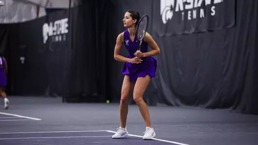Tereza Polakova vs South Dakota on Jan. 28 at Body First Tennis Center