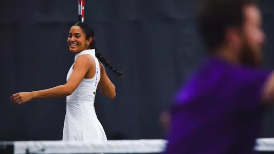 Vanesa Suarez against Drake on Jan. 20 at Body First Tennis Center