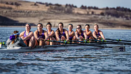 Rowing on Tuttle Creek Lake