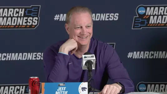K-State WBB | Jeff Mittie Press Conference (NCAA Tournament First Round - Portland Preview)