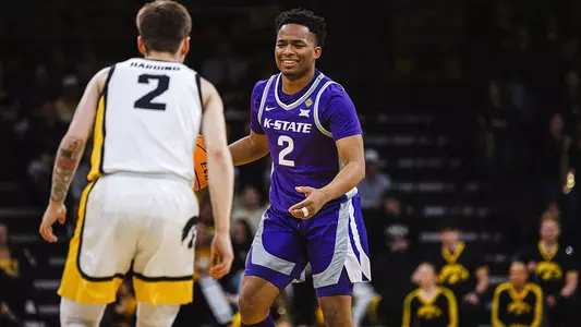 K-State Men's Basketball vs. Iowa, March 19, 2024. Final: KSU 91, UI 82.
NIT- First Round
(Photo: Will Huster/K-State Sports)