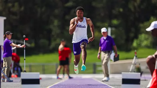 Jhavor Bennett at the Ward Haylett Invitational 2023 at RV Christian Track