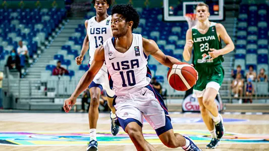 David Castillo at Nike Hoop Summit