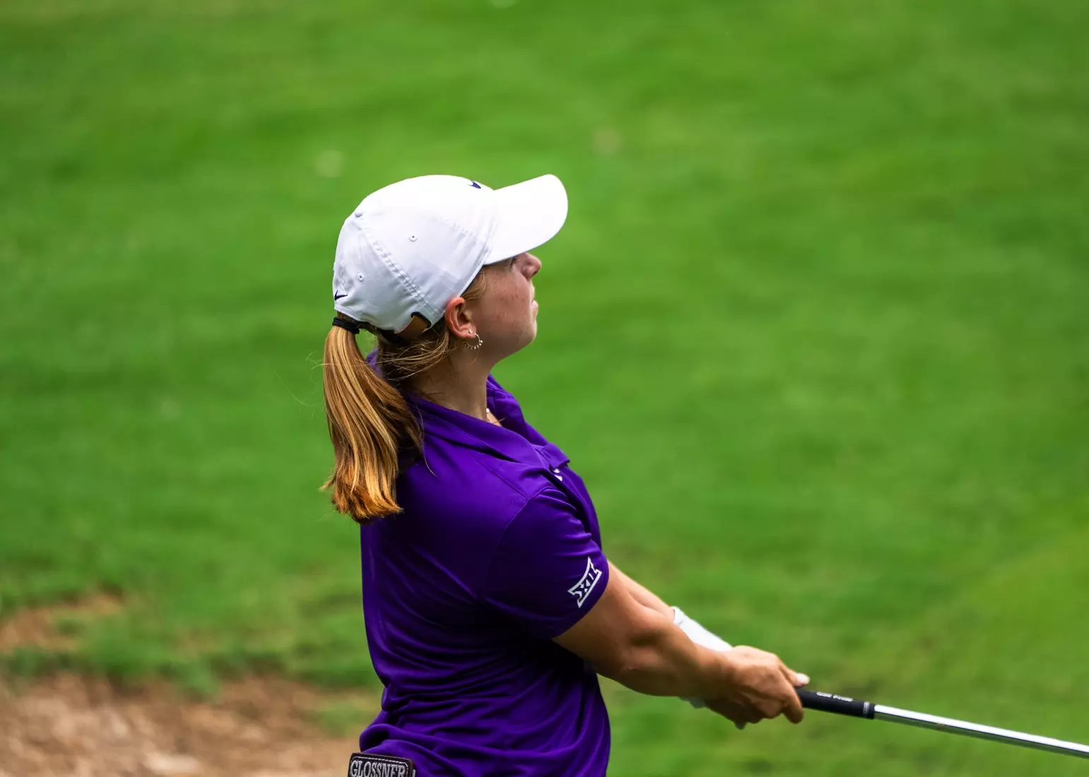 Carla Bernat during the first round of the NCAA Bryan Regional held at the Traditions Golf Club in Bryan, Texas, on Monday, May 6, 2024. (Laryssa Myers)