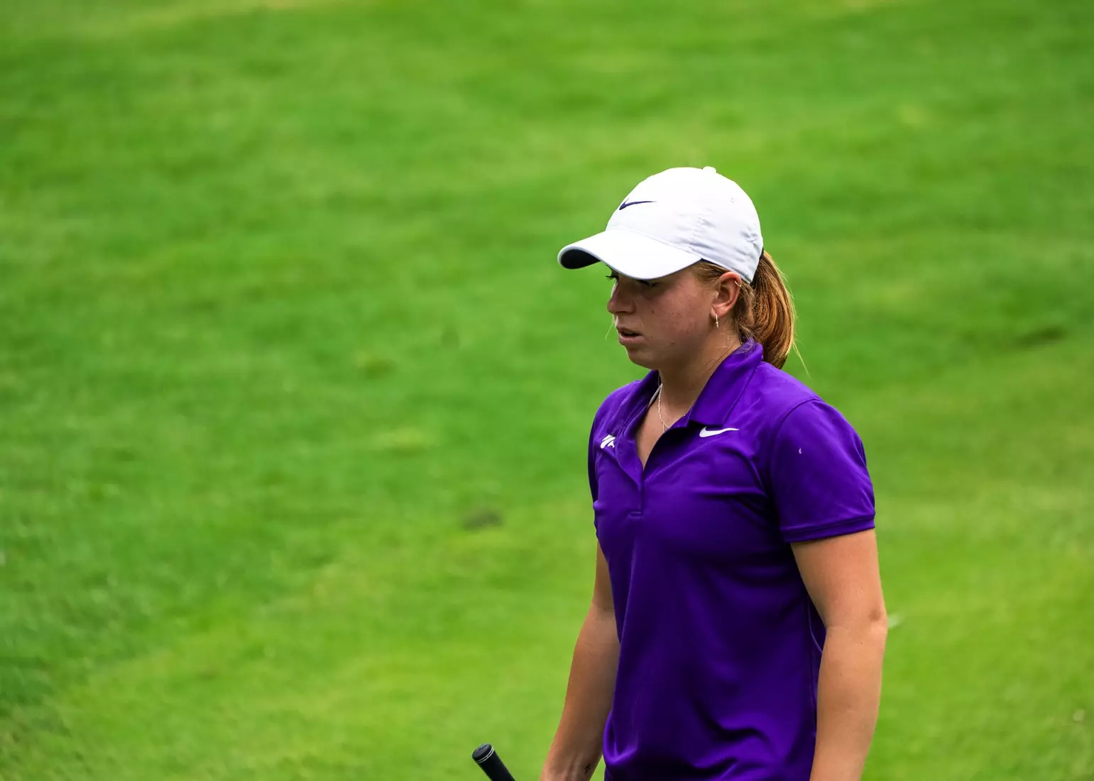 Carla Bernat during the first round of the NCAA Bryan Regional held at the Traditions Golf Club in Bryan, Texas, on Monday, May 6, 2024. (Laryssa Myers)