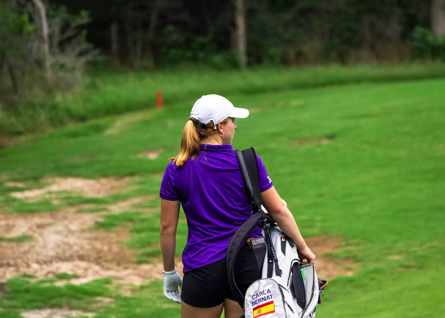 Carla Bernat during the first round of the NCAA Bryan Regional held at the Traditions Golf Club in Bryan, Texas, on Monday, May 6, 2024. (Laryssa Myers)