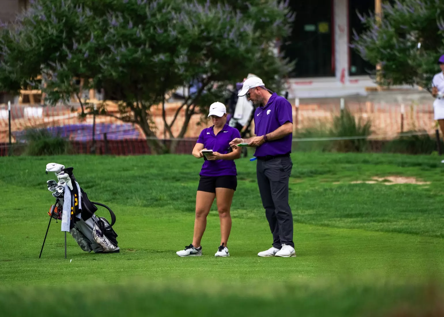 Carla Bernat during the first round of the NCAA Bryan Regional held at the Traditions Golf Club in Bryan, Texas, on Monday, May 6, 2024. (Laryssa Myers)