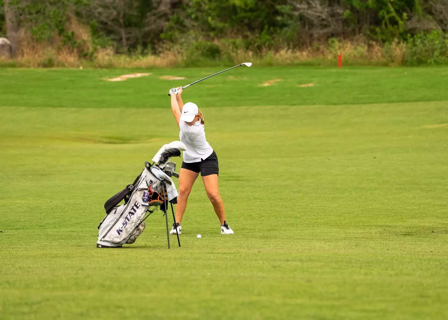 Carla Bernat during the second round of the NCAA Bryan Regional held at the Traditions Golf Club in Bryan, Texas, on Tuesday, May 7, 2024. (Laryssa Myers)