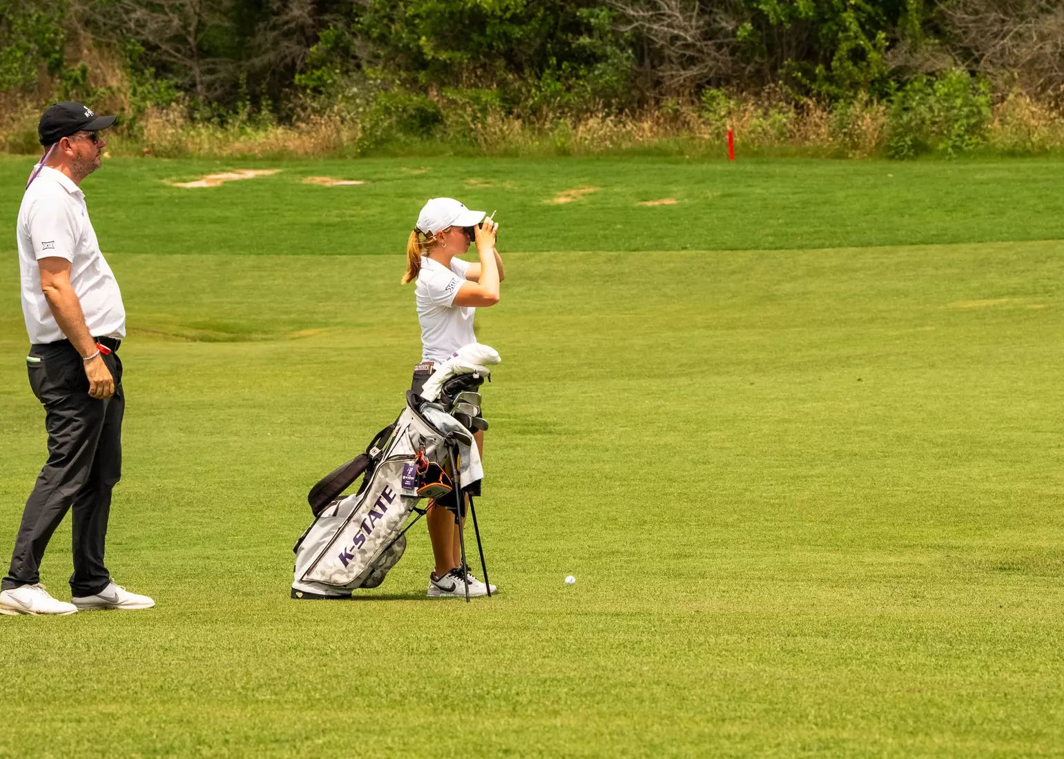 Carla Bernat during the second round of the NCAA Bryan Regional held at the Traditions Golf Club in Bryan, Texas, on Tuesday, May 7, 2024. (Laryssa Myers)