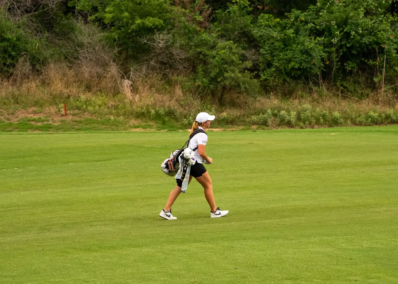Carla Bernat during the second round of the NCAA Bryan Regional held at the Traditions Golf Club in Bryan, Texas, on Tuesday, May 7, 2024. (Laryssa Myers)