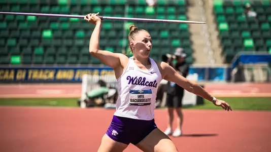 Urte Bacianskaite javelin throw NCAA Championship June 8 Hayward Field