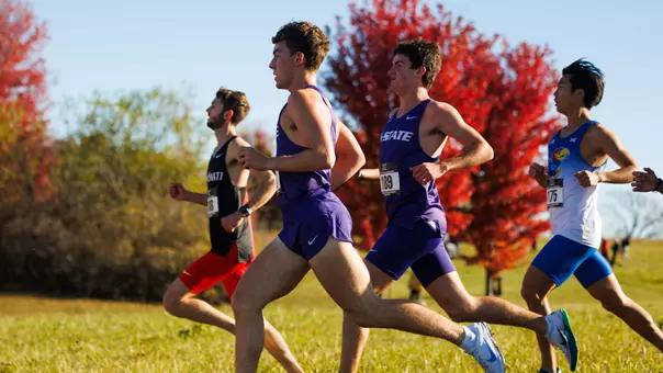 XC Big 12 Championship Logan Beckman and Brock Olsen