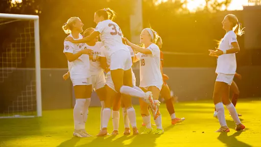 Mohler goal celebration at Kansas
