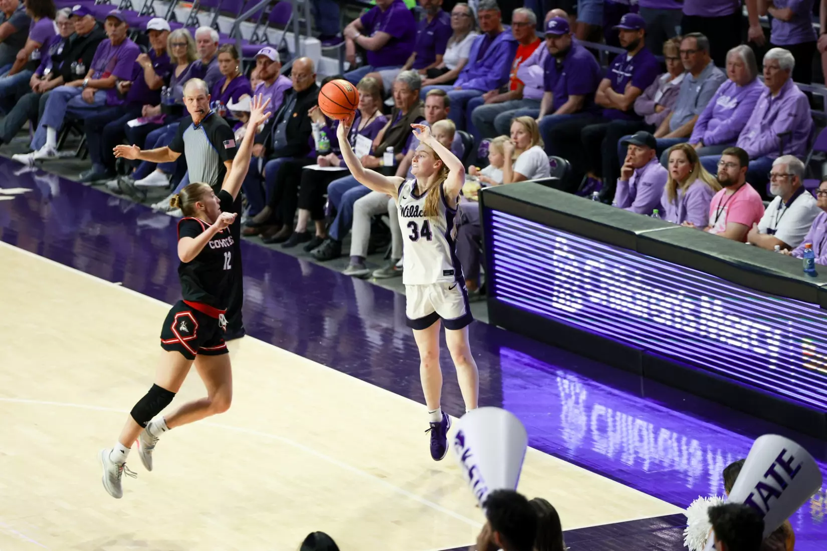 K-State Women's Basketball vs South Dakota - Thursday, November 13, 2025 - Bramlage Coliseum, Manhattan, KS