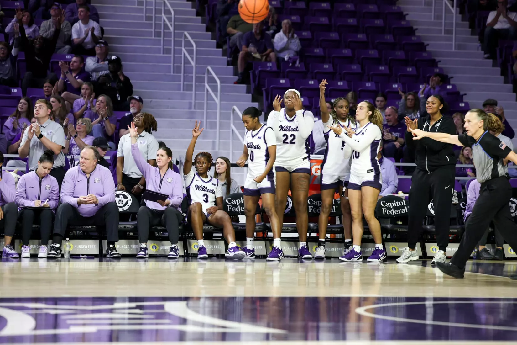 K-State Women's Basketball vs South Dakota - Thursday, November 13, 2025 - Bramlage Coliseum, Manhattan, KS