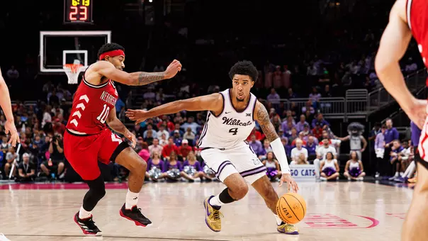 K-State Men's Basketball vs. Nebraska , November 21, 2025. Final: KSU 86 UNL 85.
(Photo: Avery Reed/K-State Sports)
