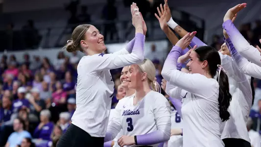 K-State vs Texas Tech - Friday, October 10, 2025 - Final Score: KSU 3, TTU 0 (25-15, 25-14, 25-19)