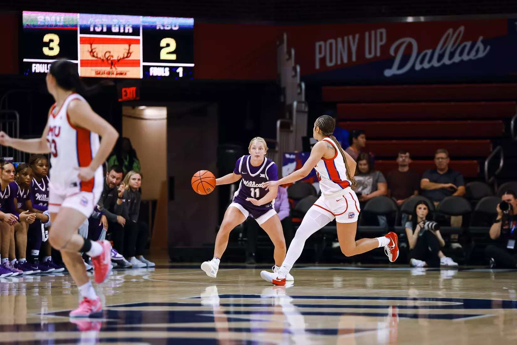 Kstate vs SMU, November 8th, Moody Coliseum, Dallas, TX