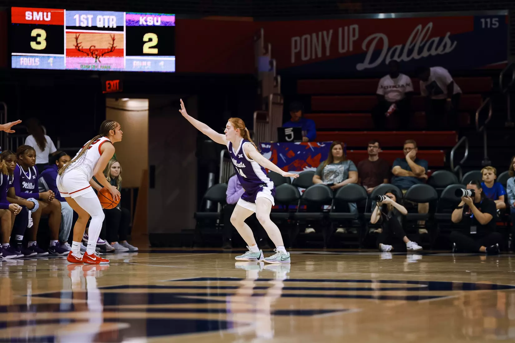 Kstate vs SMU, November 8th, Moody Coliseum, Dallas, TX