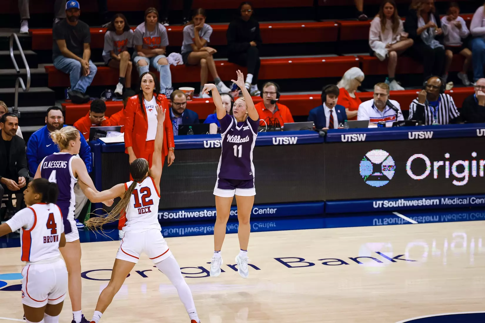 Kstate vs SMU, November 8th, Moody Coliseum, Dallas, TX