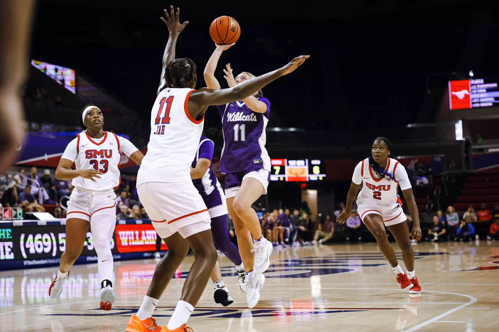 Kstate vs SMU, November 8th, Moody Coliseum, Dallas, TX