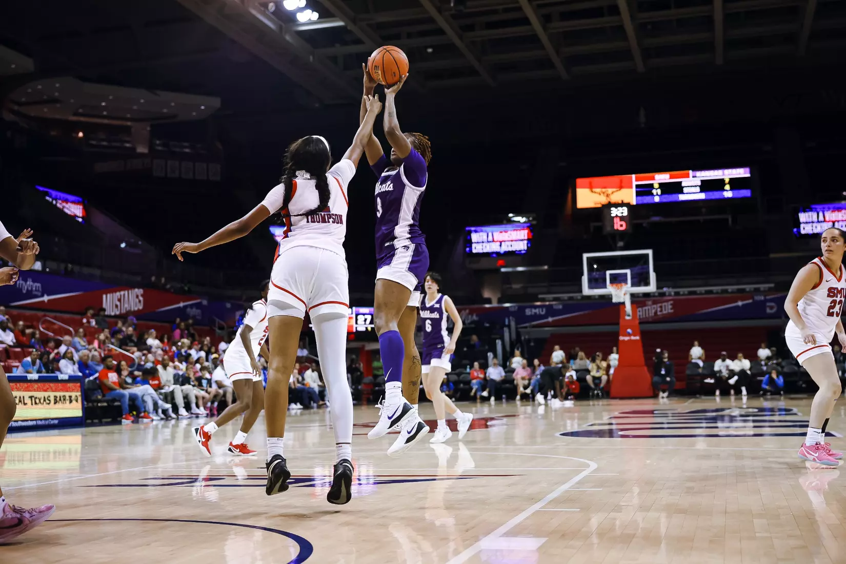 Kstate vs SMU, November 8th, Moody Coliseum, Dallas, TX