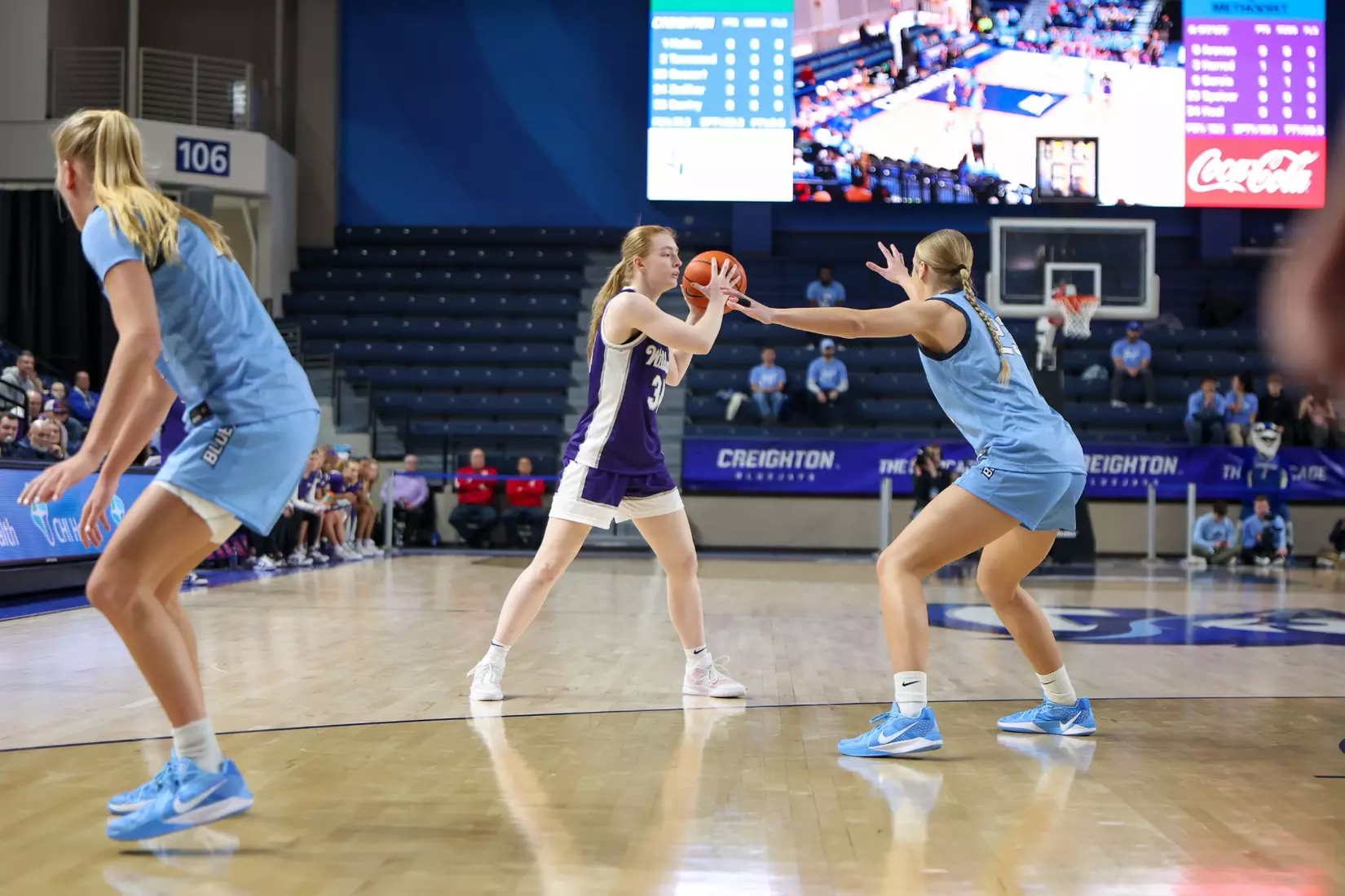 KStateWBB @ Creighton, December 14th, DJ Sokol Arena. Final: K-State 75, Creighton 71
