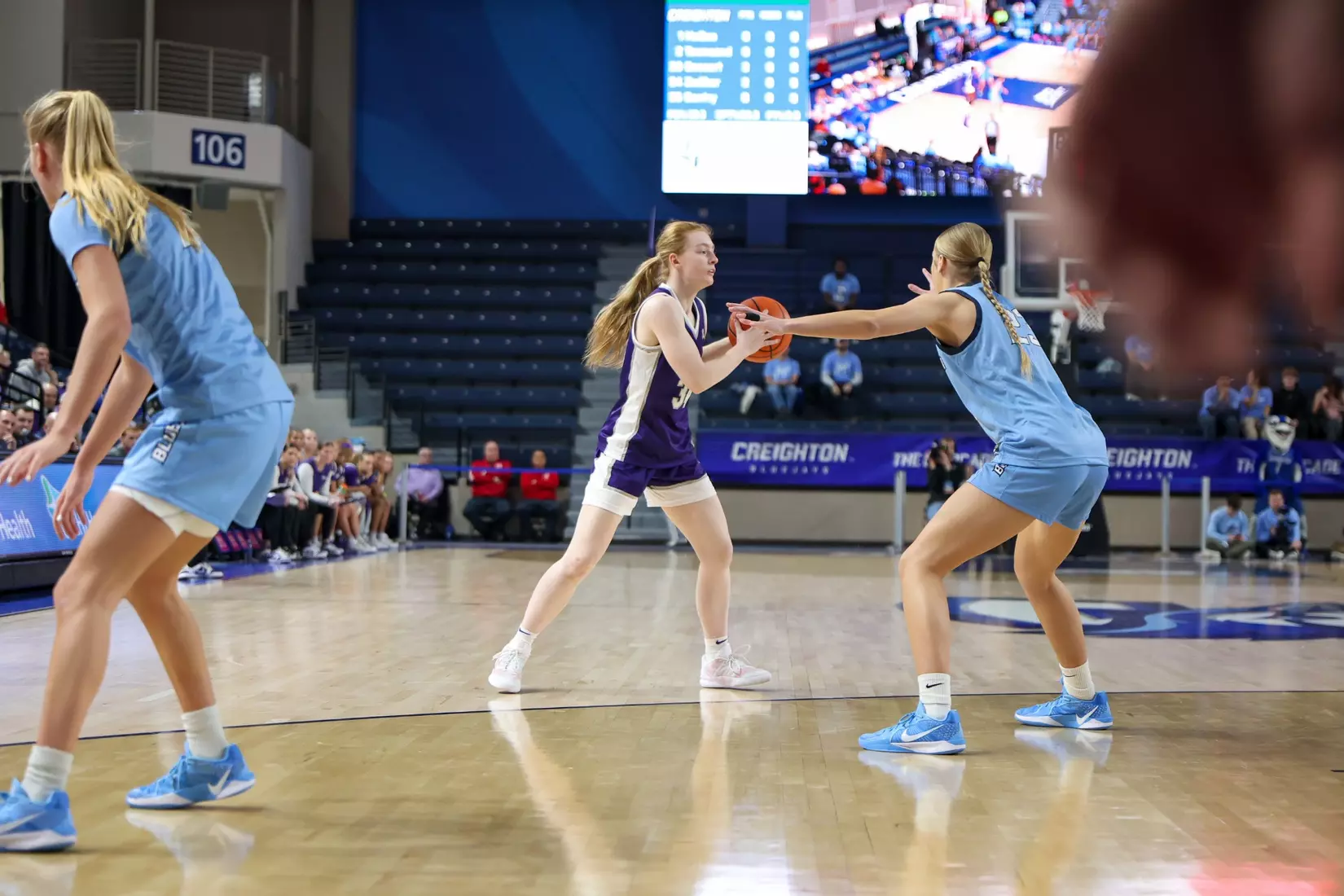 KStateWBB @ Creighton, December 14th, DJ Sokol Arena. Final: K-State 75, Creighton 71