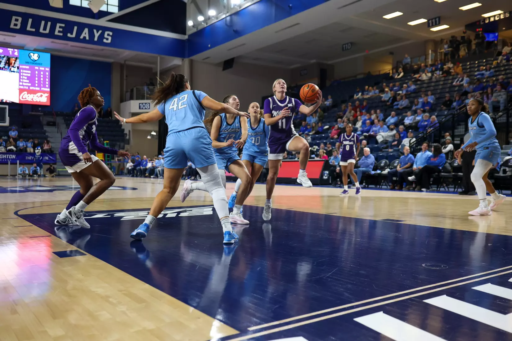 KStateWBB @ Creighton, December 14th, DJ Sokol Arena. Final: K-State 75, Creighton 71