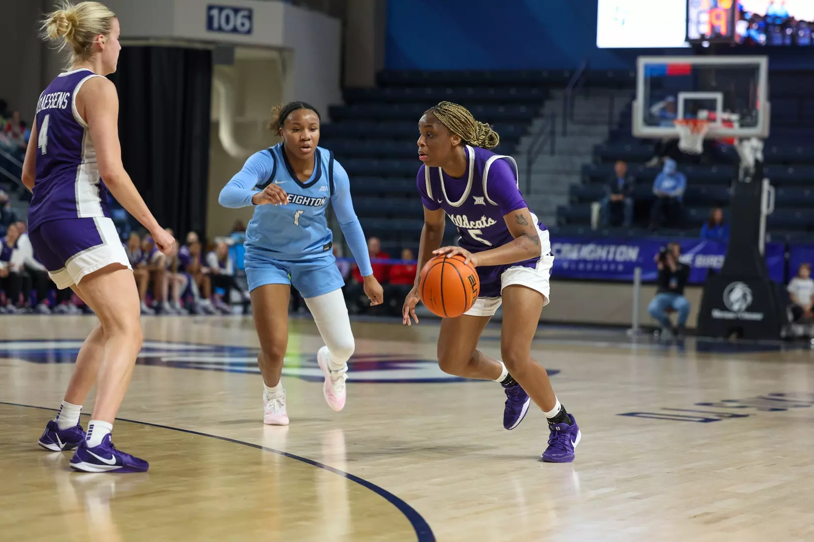 KStateWBB @ Creighton, December 14th, DJ Sokol Arena. Final: K-State 75, Creighton 71