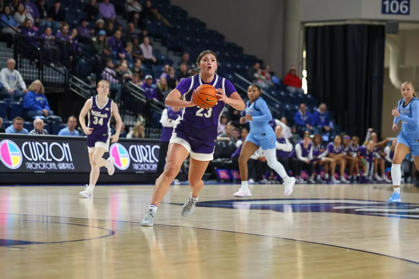 KStateWBB @ Creighton, December 14th, DJ Sokol Arena. Final: K-State 75, Creighton 71