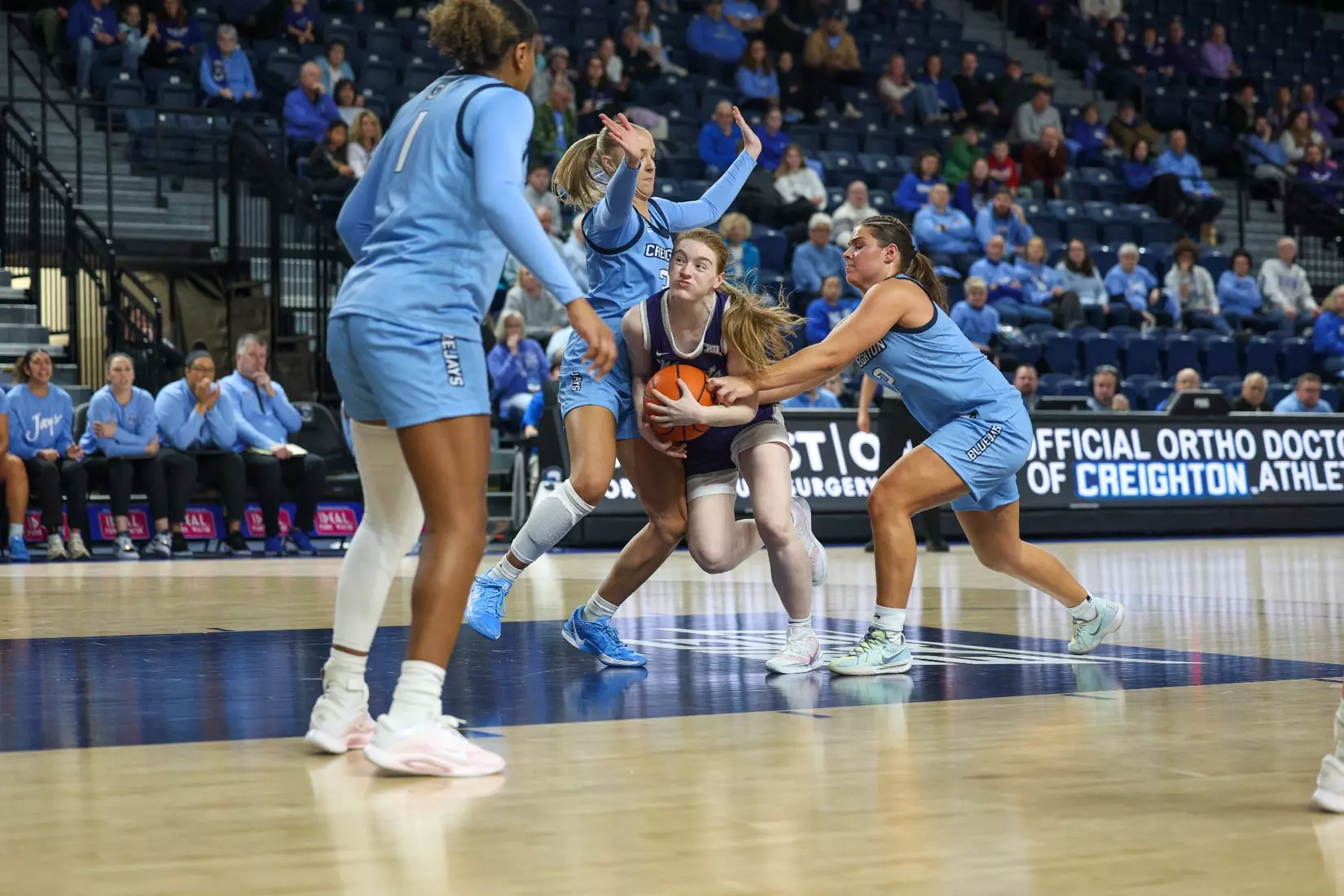 KStateWBB @ Creighton, December 14th, DJ Sokol Arena. Final: K-State 75, Creighton 71