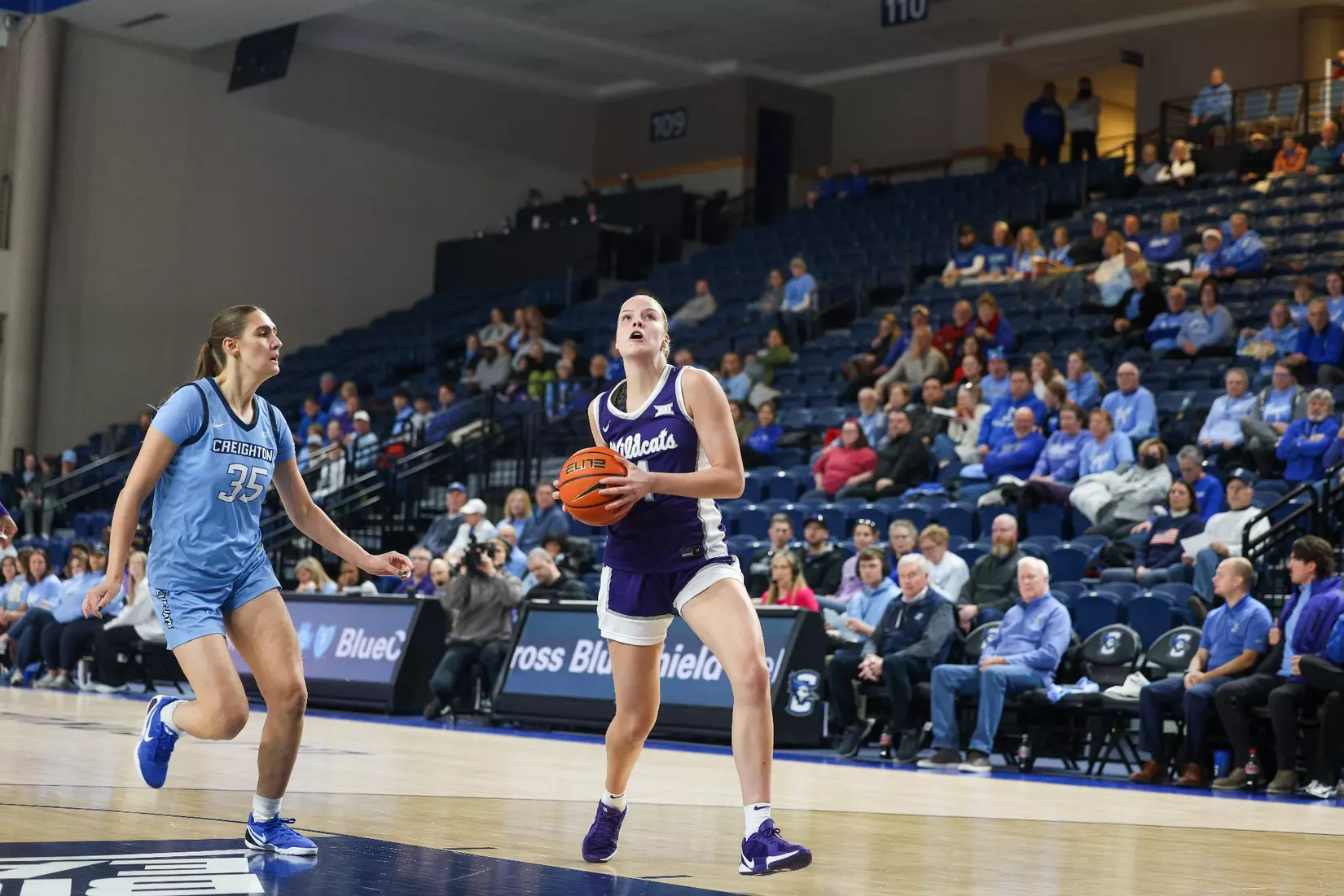 KStateWBB @ Creighton, December 14th, DJ Sokol Arena. Final: K-State 75, Creighton 71