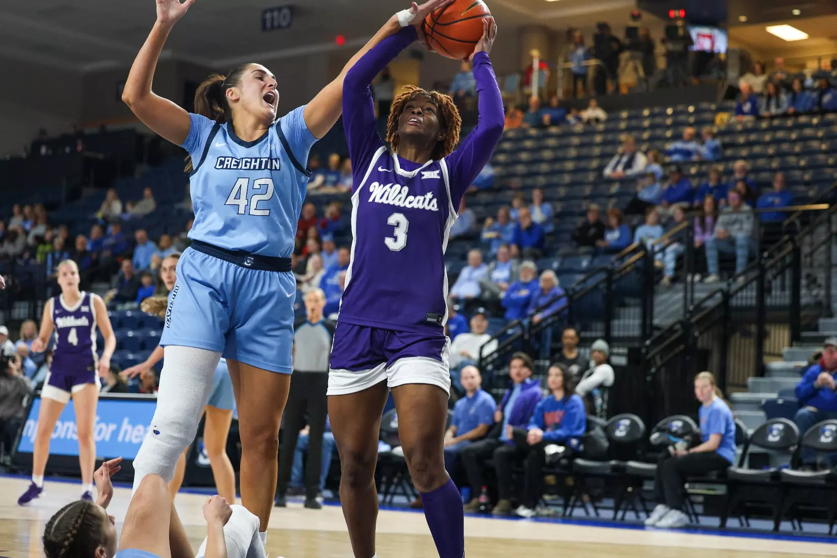 KStateWBB @ Creighton, December 14th, DJ Sokol Arena. Final: K-State 75, Creighton 71