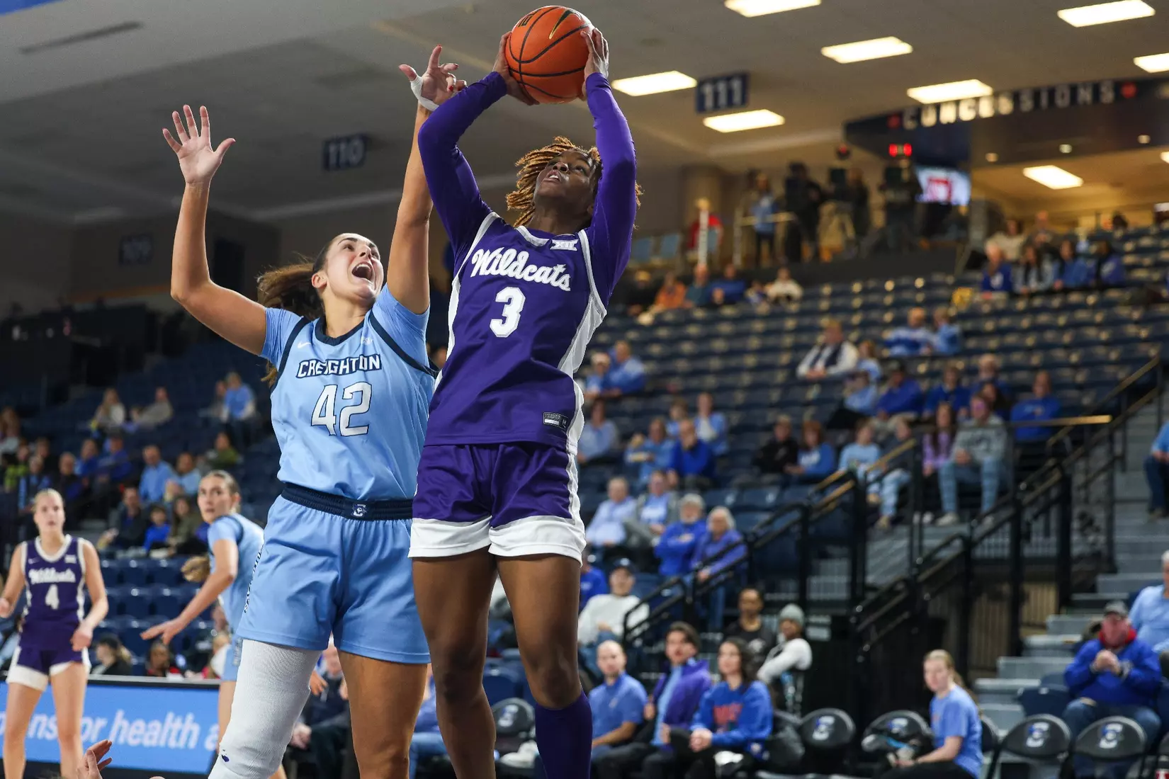 KStateWBB @ Creighton, December 14th, DJ Sokol Arena. Final: K-State 75, Creighton 71