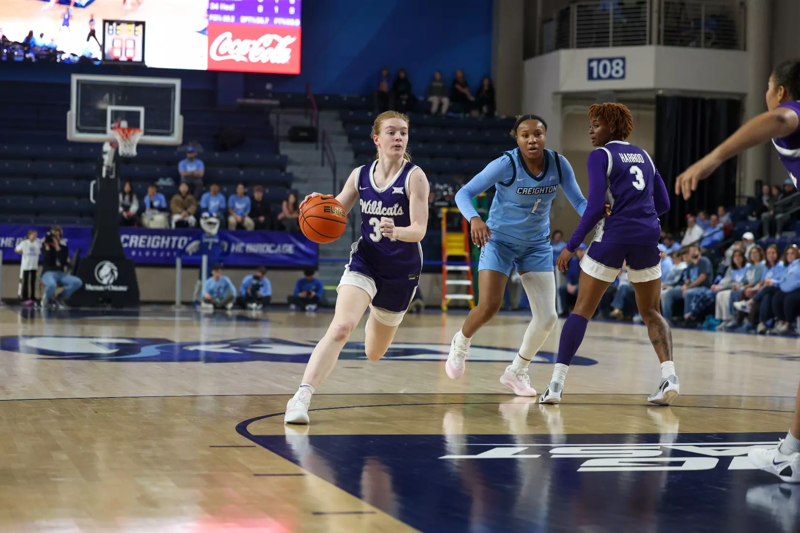 KStateWBB @ Creighton, December 14th, DJ Sokol Arena. Final: K-State 75, Creighton 71