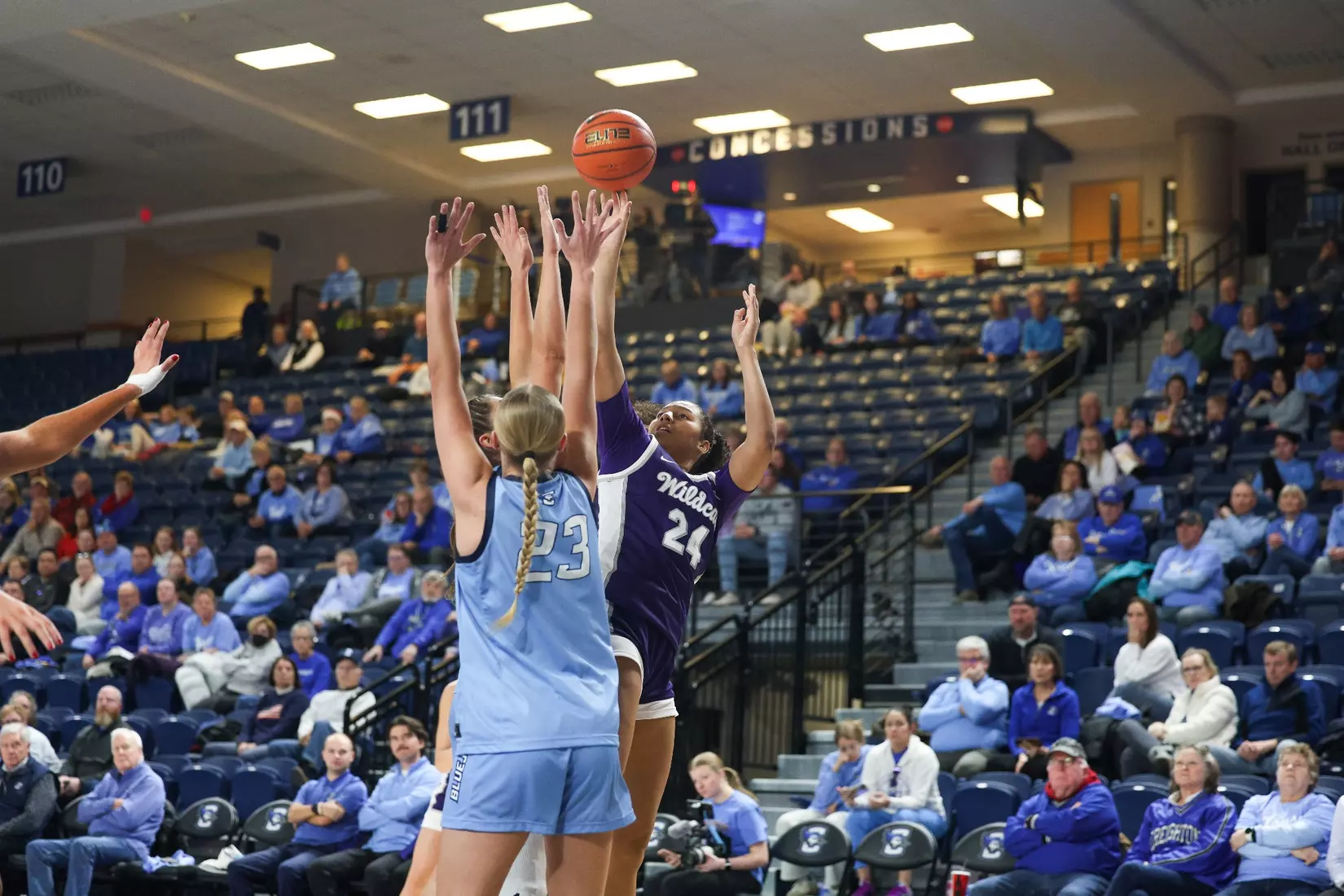 KStateWBB @ Creighton, December 14th, DJ Sokol Arena. Final: K-State 75, Creighton 71