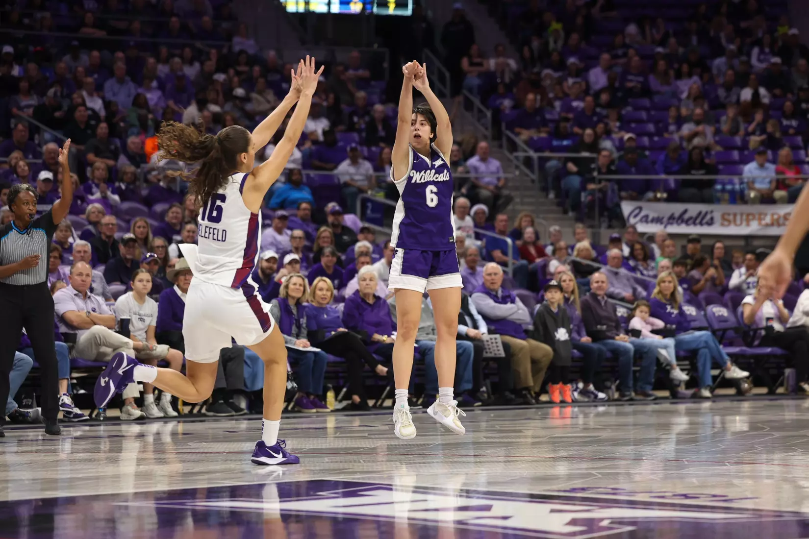 KStateWBB vs #9 TCU, Fort Worth, TX : December 20, 2025, Final: K-State 55, TCU 77