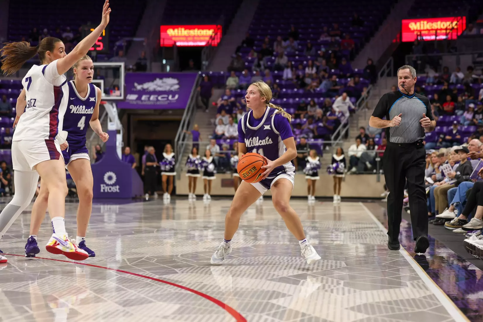 KStateWBB vs #9 TCU, Fort Worth, TX : December 20, 2025, Final: K-State 55, TCU 77