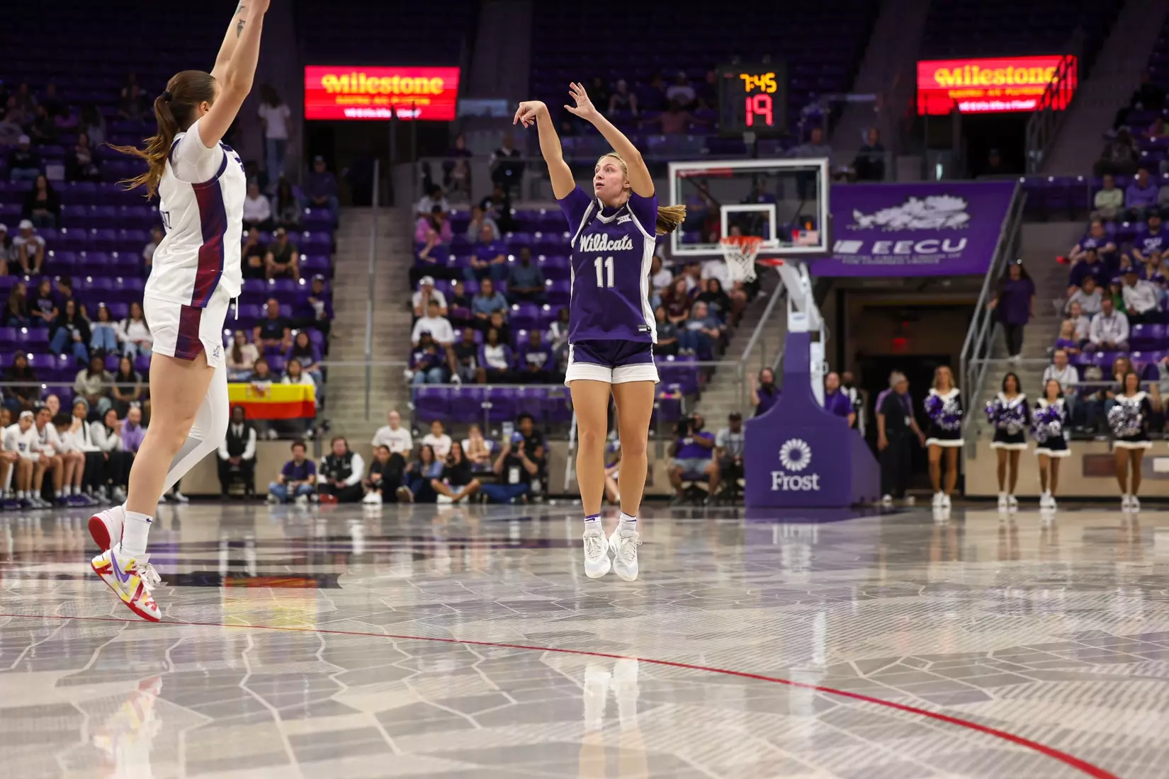 KStateWBB vs #9 TCU, Fort Worth, TX : December 20, 2025, Final: K-State 55, TCU 77